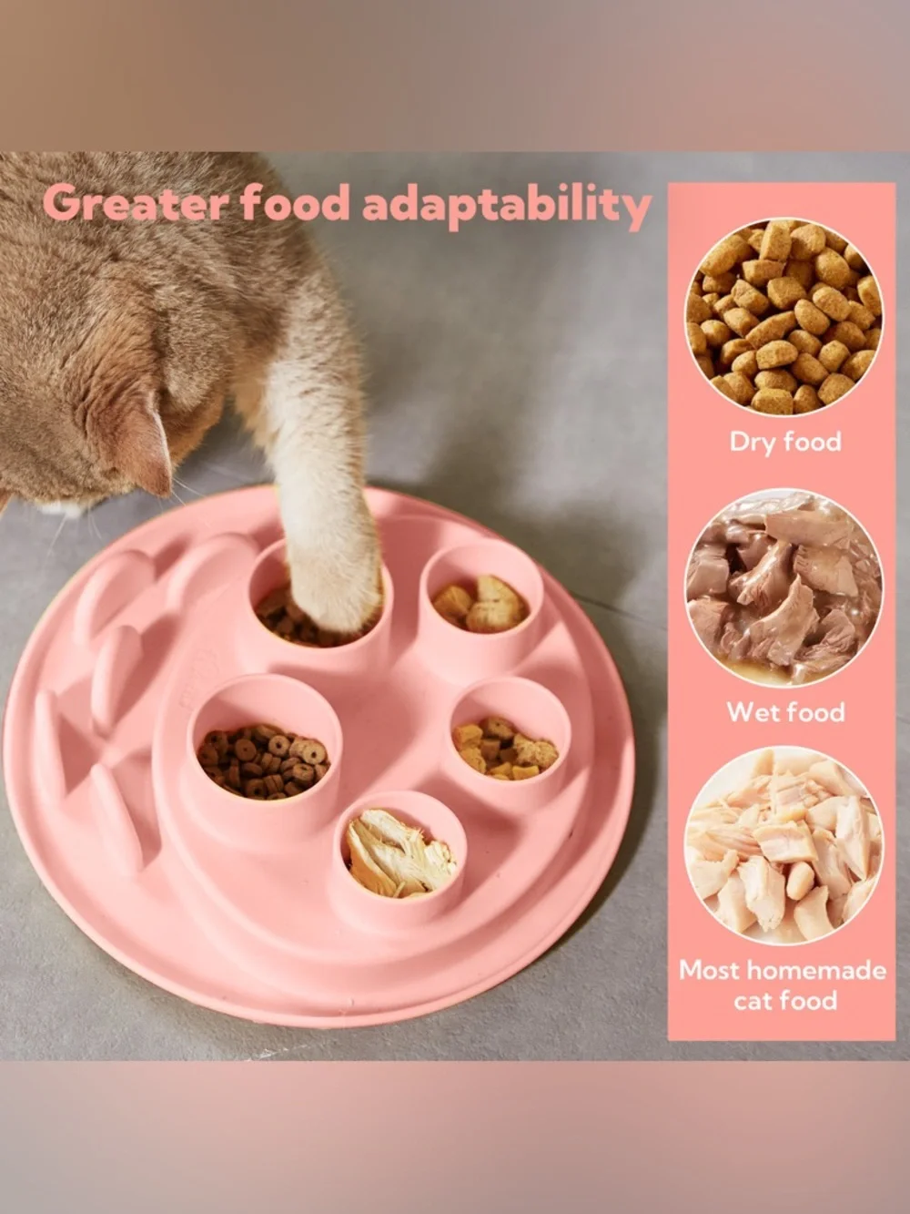 Puzzle Feeder/Digger for Cats
